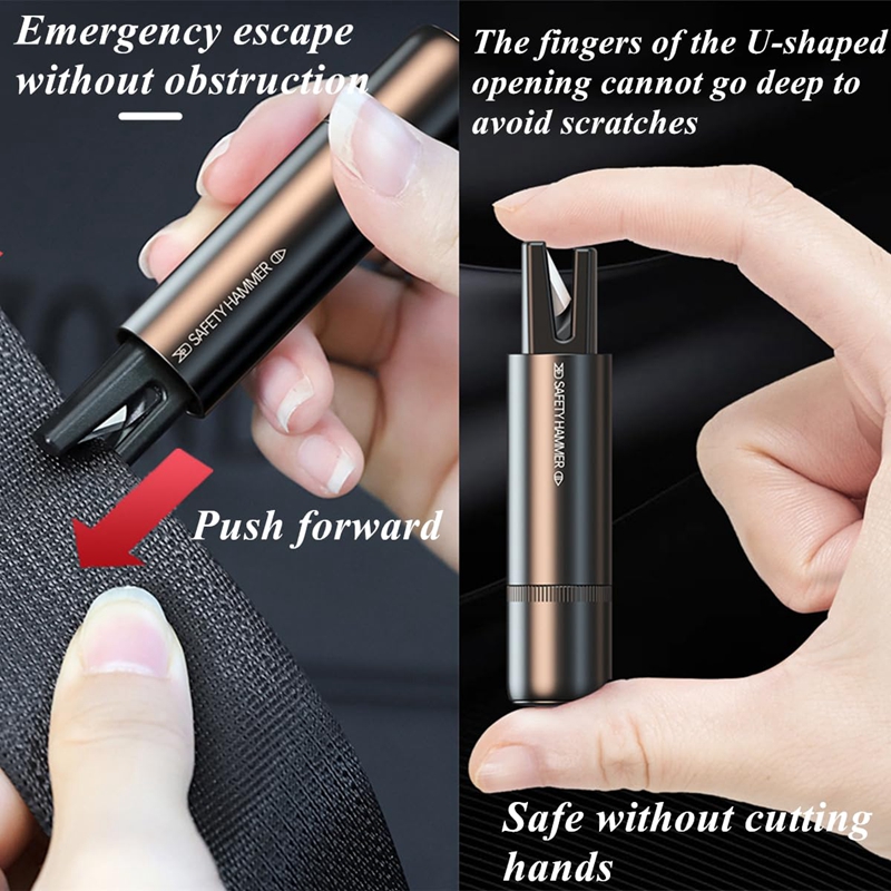2 في 1 مطرقة سلامة السيارة كسّ - مراجعة Rescue Rope Throw وسعره